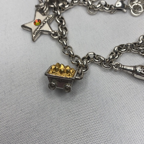 Brighton California charm Bracelet 8 1/2" - Picture 6 of 9